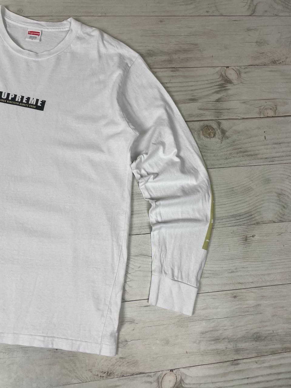 Supreme Supreme 1994 Ls Tee Long Sleeve T Shirt Size US L / EU 52-54 / 3 - 5 Thumbnail