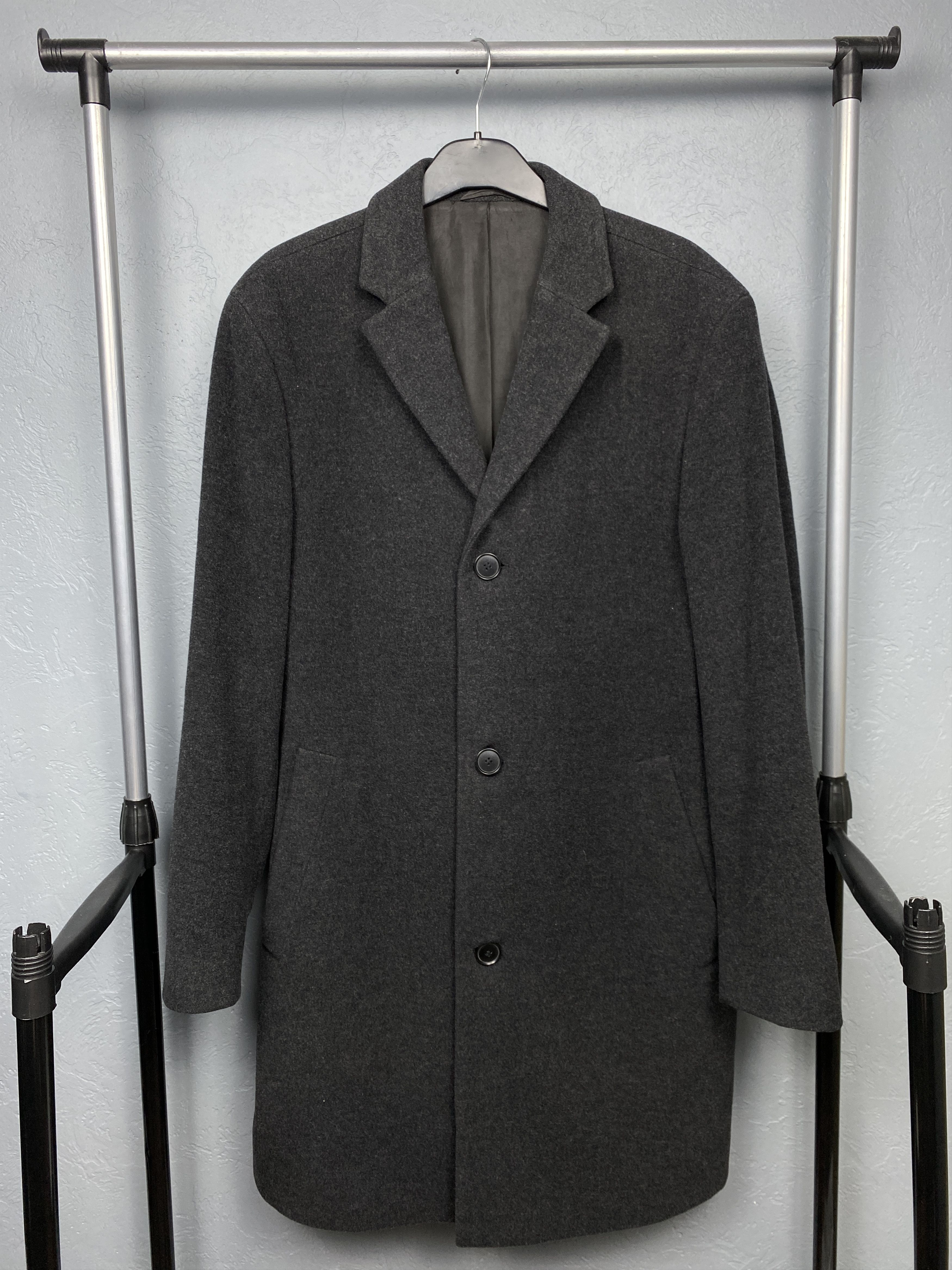Hugo Boss Hugo Boss Vintage Mens Wool Coat Jacket Size US L / EU 52-54 / 3 - 1 Thumbnail