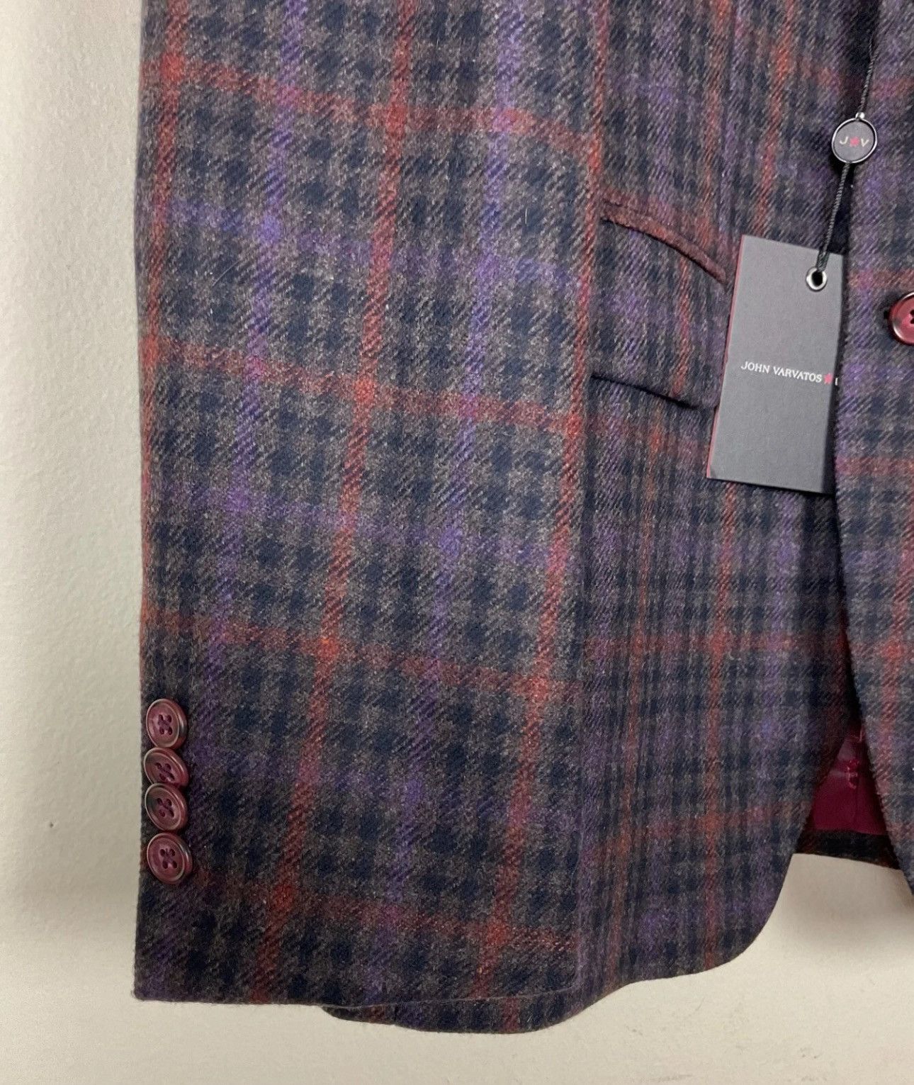 John Varvatos John Varvatos Bedford Blazer Size 48R - 4 Thumbnail