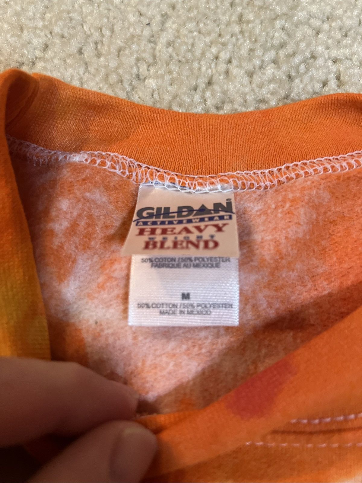 Gildan Gildan Tie Dye Pullover Crewneck Sweater Size M / US 6-8 / IT 42-44 - 6 Thumbnail