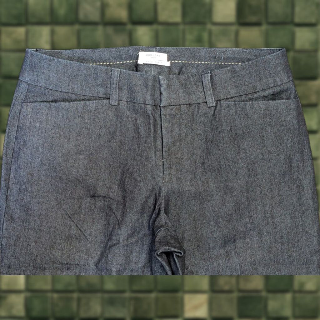 Dockers DOCKERS Jeans Petite Mid Rise Curvy Short 12P Womens Metro Blue Cotton Polyester Spandex Denim Pants Size 34" / US 12 / IT 48 - 1 Thumbnail