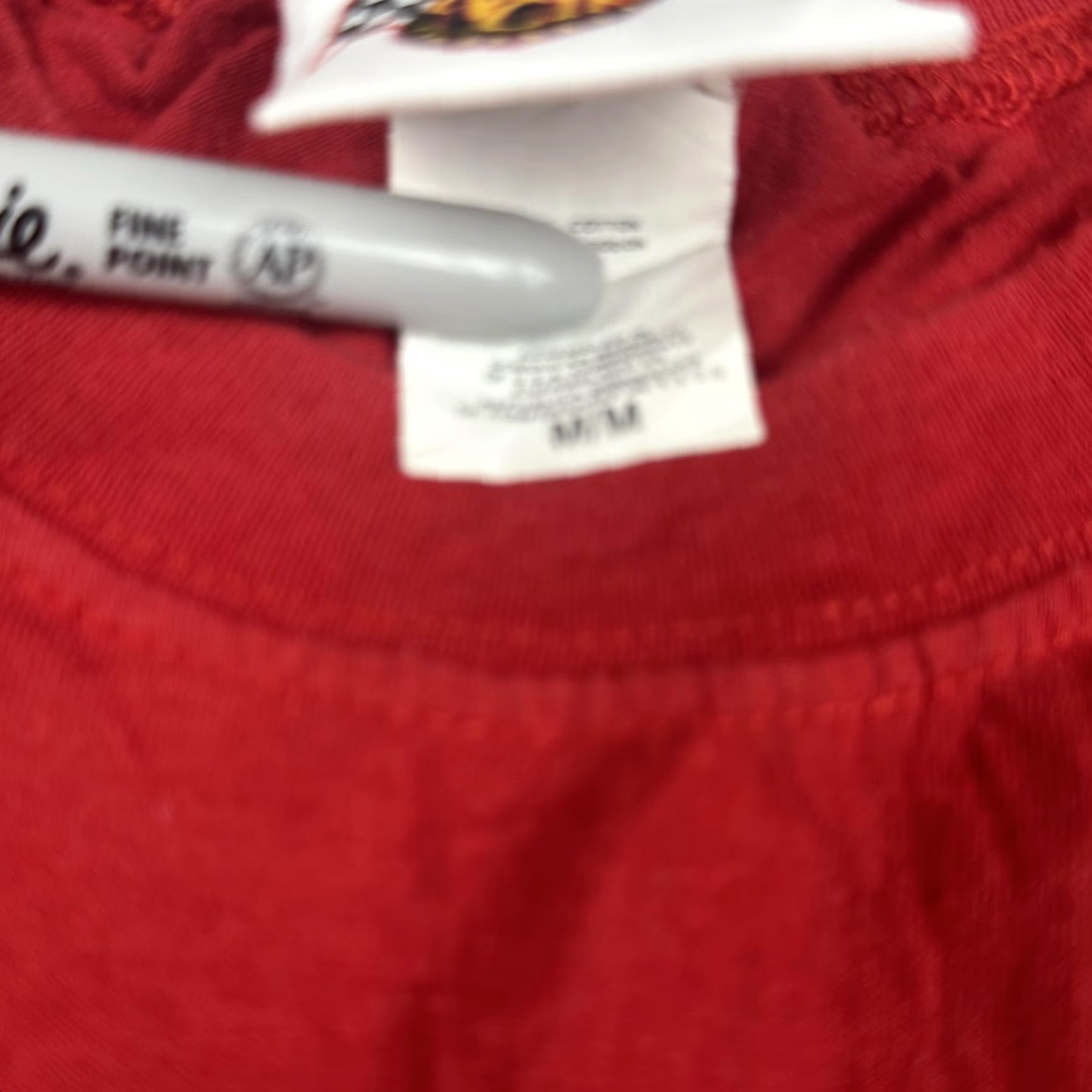 Budweiser VINTAGE Dale Jr Budweiser Shirt Mens M Red Sleeveless NASCAR Racing Graphic Print 8 1990s Mens (or Womens) Size US M / EU 48-50 / 2 - 6 Thumbnail