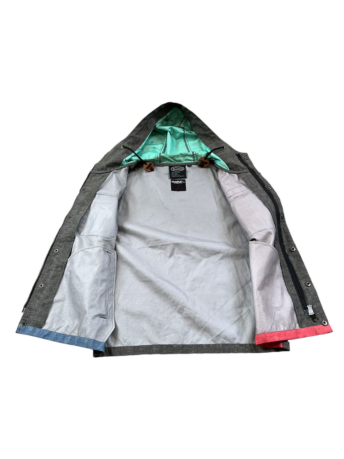 Manastash Manastash Multicolor Hooded Vest Size US S / EU 44-46 / 1 - 11 Thumbnail