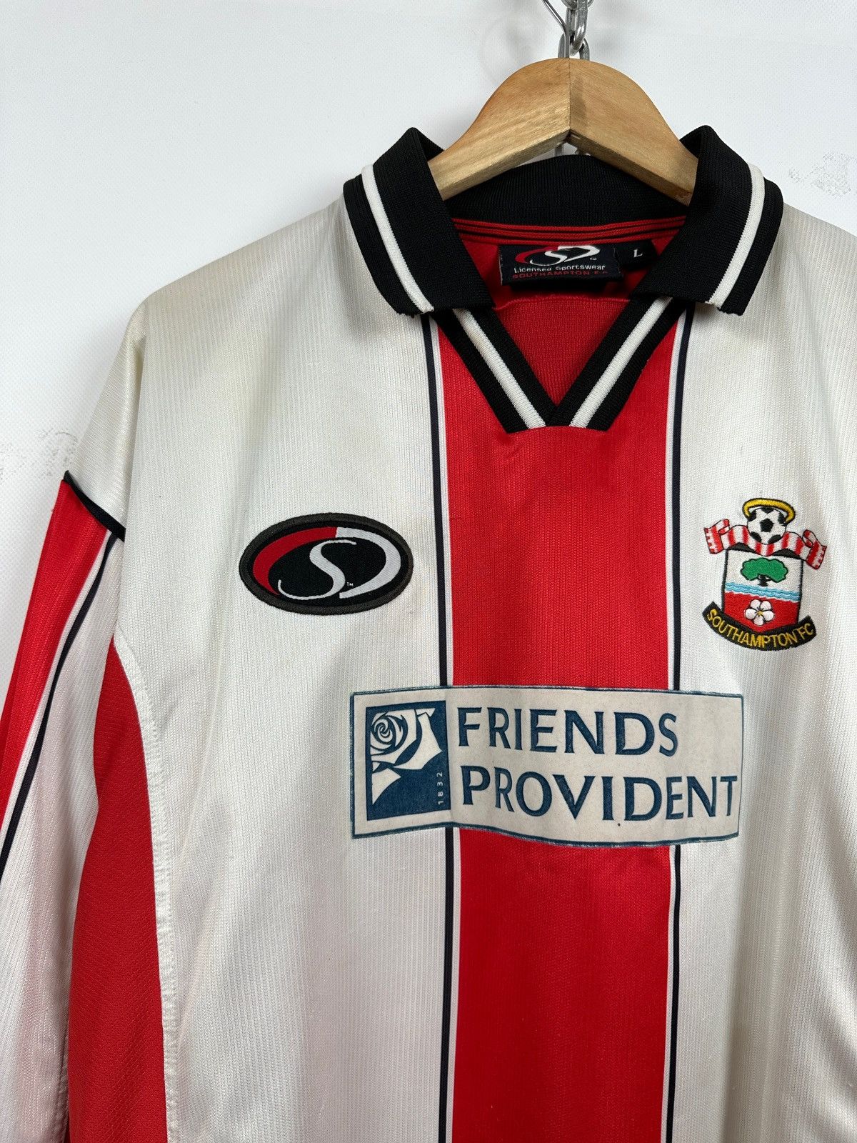 Vintage 2001/01 In-House Southampton Long Sleeve Vintage Jersey Size US L / EU 52-54 / 3 - 4 Thumbnail