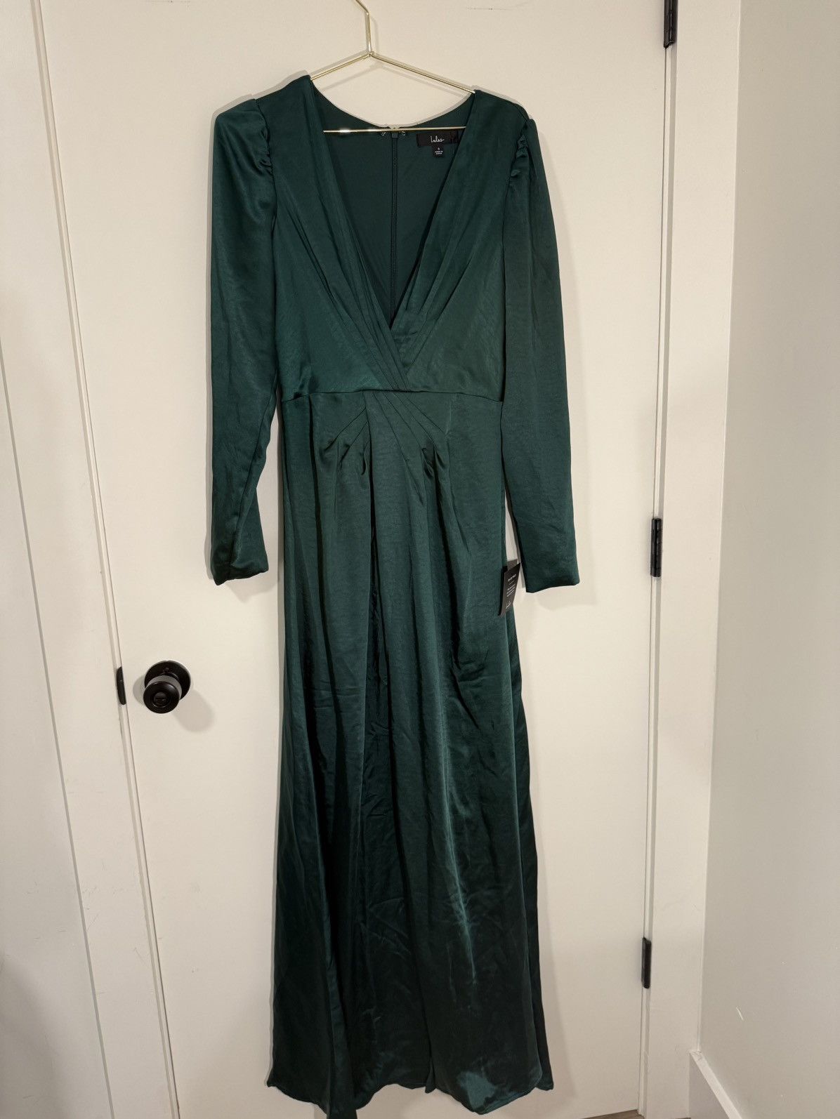 Lulus green long dress