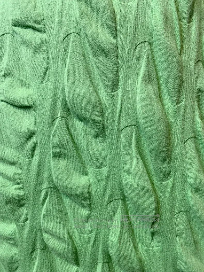 Issey Miyake Issey Miyake Vintage Mint Green Ruched Dress Size M / US 6-8 / IT 42-44 - 5 Thumbnail