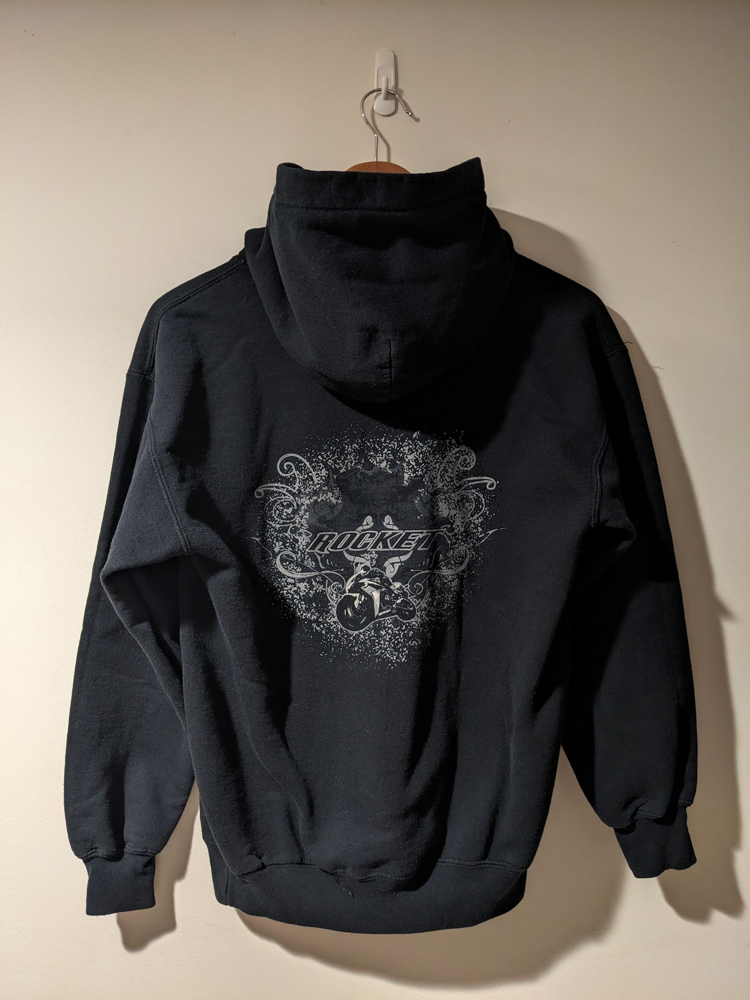 Honda Vintage Y2K Honda Racing Rocket Dirt Rally Motocross Hoodie Size US S / EU 44-46 / 1 - 6 Thumbnail