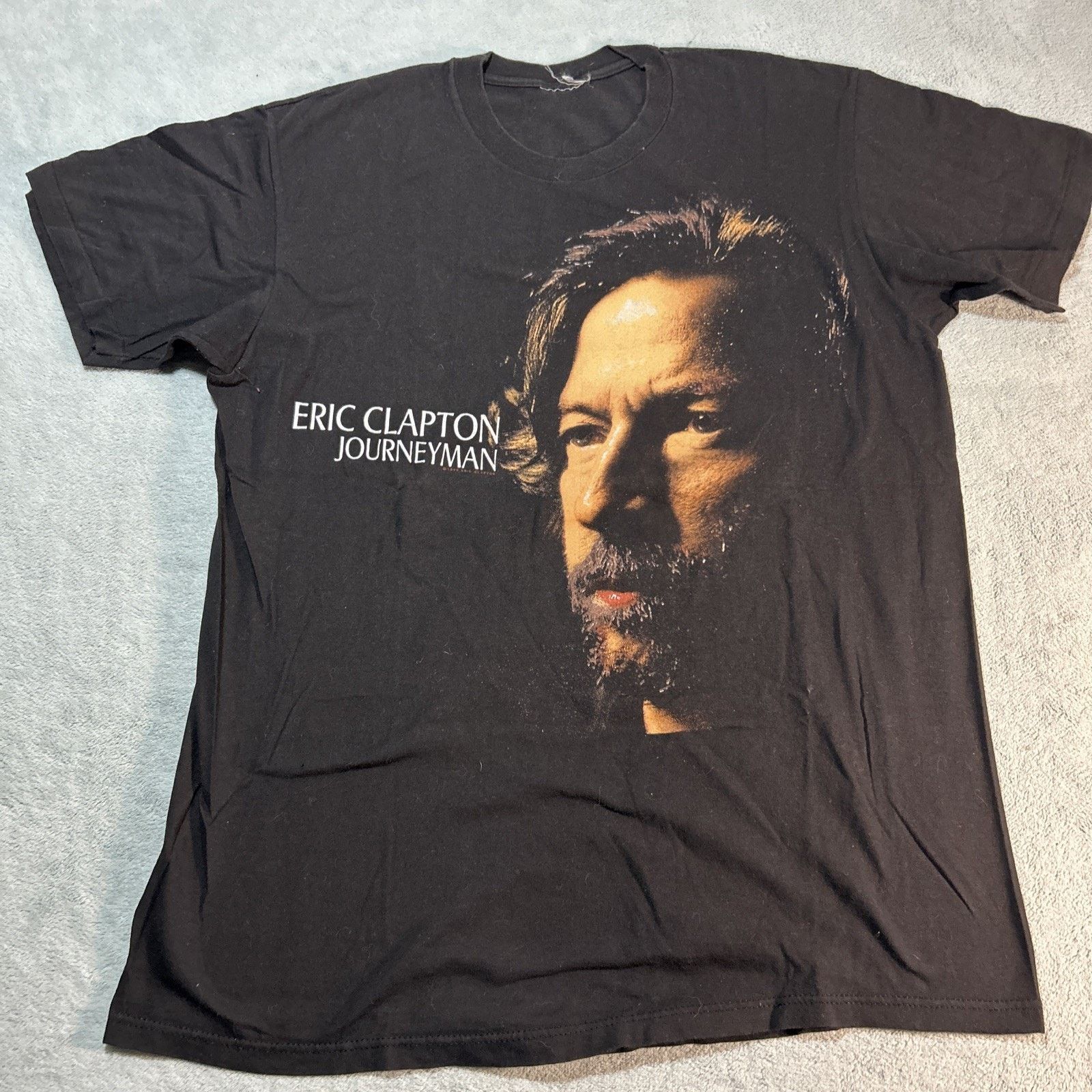 Giant 1990 Eric Clapton Journeyman Tour Shirt Small Single Stitch Size US S / EU 44-46 / 1 - 1 Thumbnail