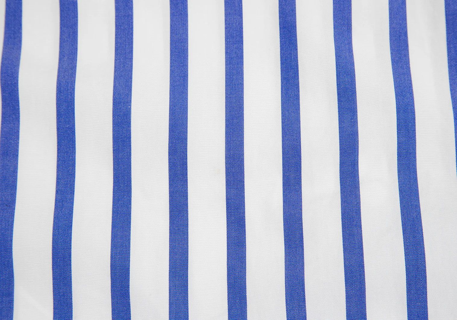 Comme des Garcons Homme Plus Rolling Stones Lip and Tongue Print Stripe Shirt White Blue Size US S / EU 44-46 / 1 - 15 Thumbnail