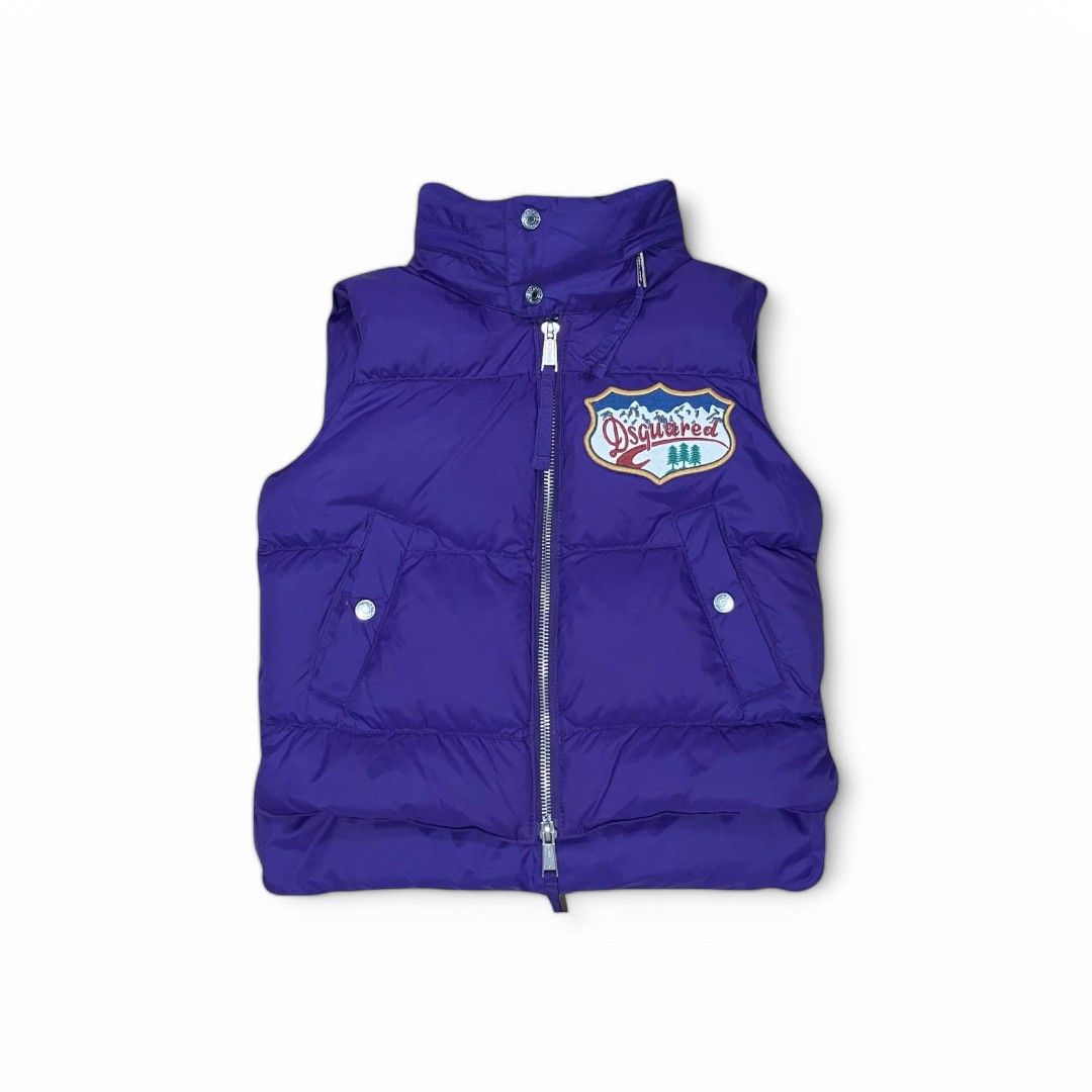 Dsquared2 Dsquared2 - M Reac Down Purple Vest Puffer Down Fur Size US M / EU 48-50 / 2 - 1 Thumbnail