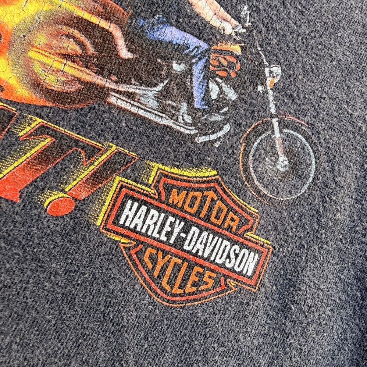 Harley Davidson Vintage Harley Davidson T Shirt Men Size XL Y2K Feel The Size US XL / EU 56 / 4 - 4 Thumbnail
