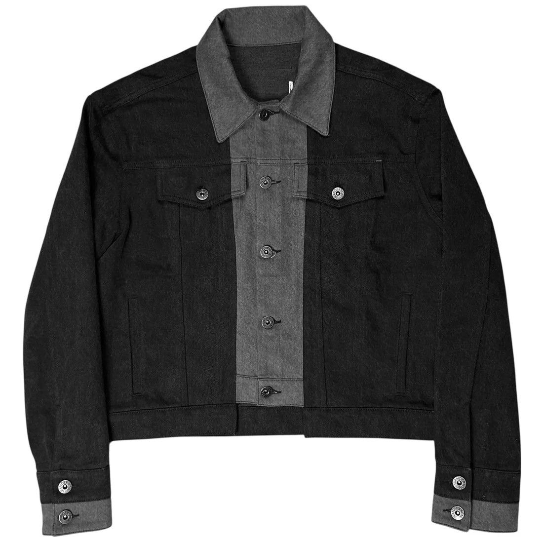 JW Anderson JW Anderson Two Tone Patchwork Denim Jacket - SS24 Size US M / EU 48-50 / 2 - 1 Thumbnail