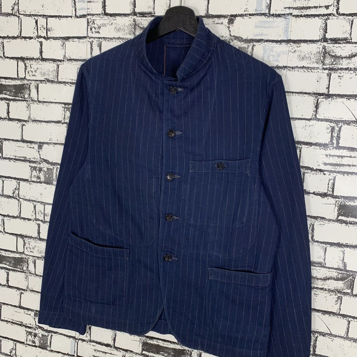 45rpm Vintage 45 Rpm Studio Hickory Denim Jacket Size 2 Size XS / US 0-2 / IT 36-38 - 4 Thumbnail