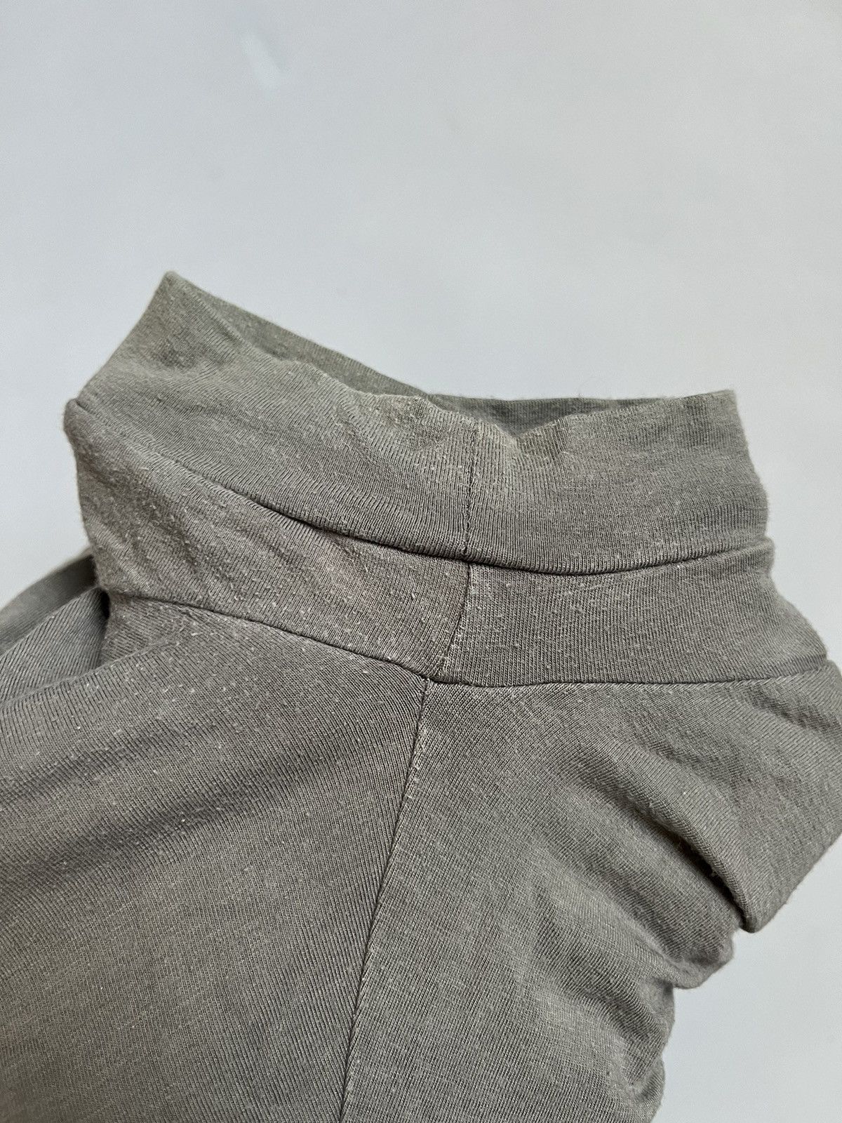 Brunello Cucinelli Brunello Cucinelli Grey Cotton Asymmetrical Sleeveless Dress Size XS / US 0-2 / IT 36-38 - 15 Thumbnail