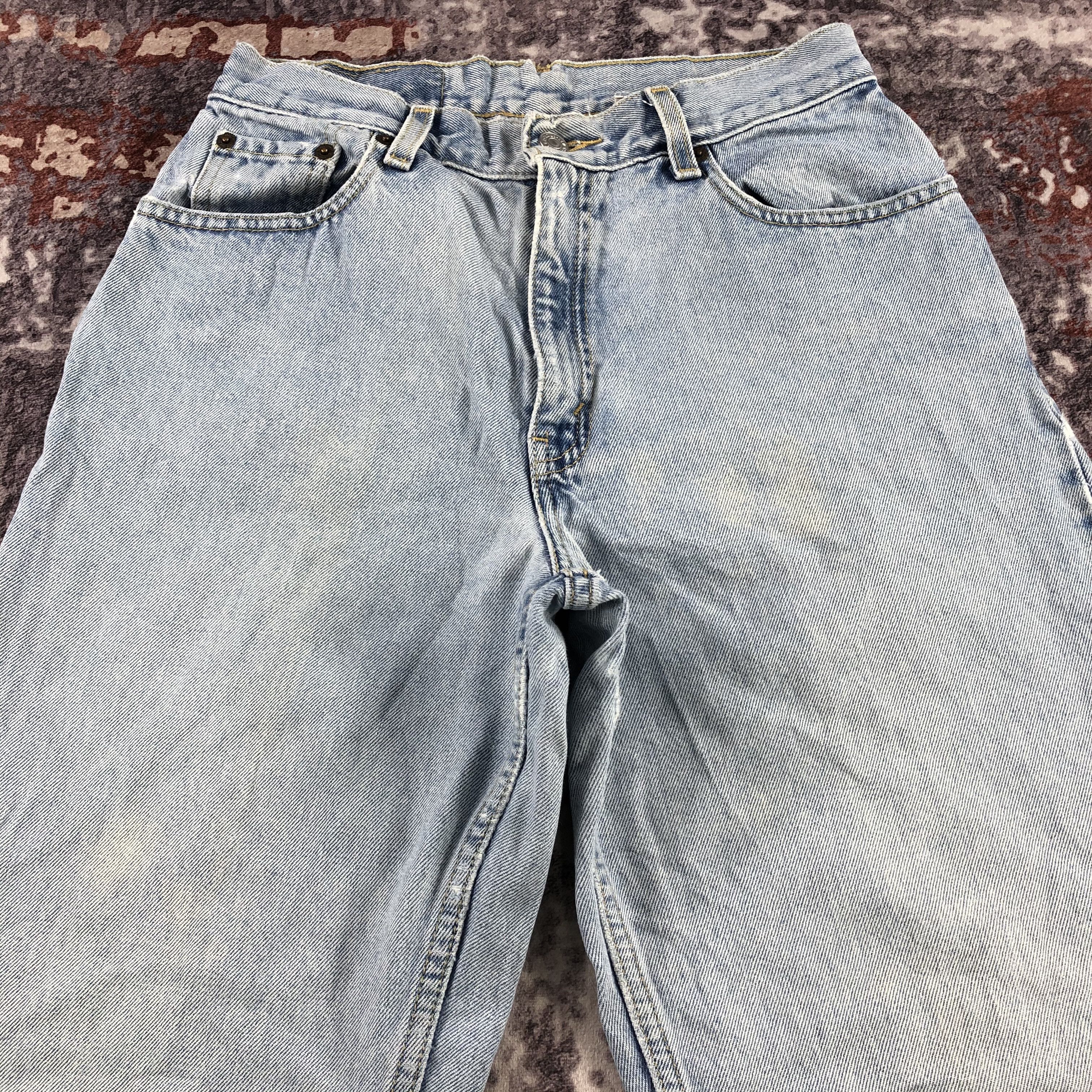 Levi's × Vintage Vintage 90s Light Wash Levis 550 Jeans-JM3003 Size US 28 / EU 44 - 3 Thumbnail