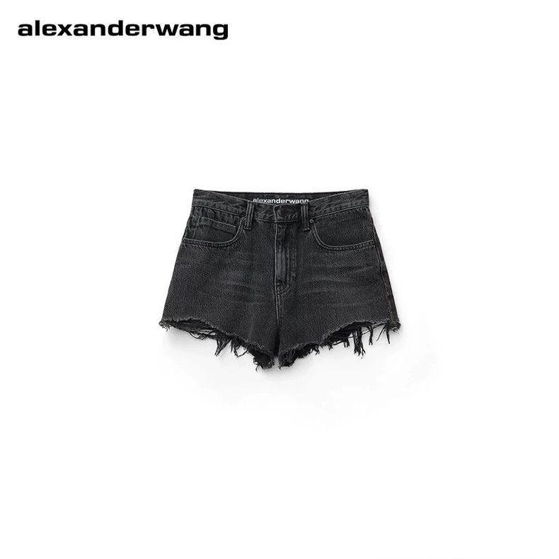 Alexander Wang Alexander Wang Black Denim Shorts- Size 28" / US 6 / IT 42 - 6 Thumbnail