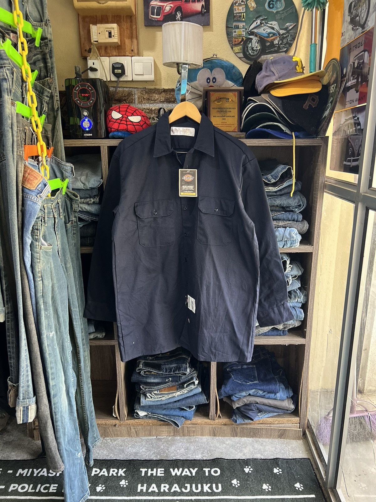 Dickies 🔥Vintage Deadstock Dickies Overshirts Size US L / EU 52-54 / 3 - 1 Thumbnail