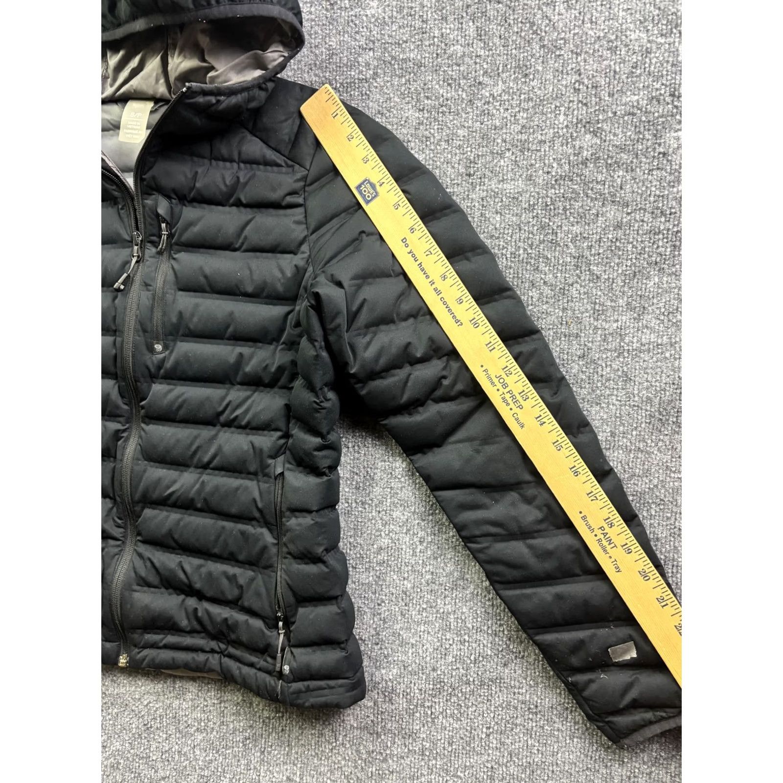 Mountain Hardwear Mountain Hardwear StretchDown Jacket Womens S Black Hooded Down Puffer Jacket Size S / US 4 / IT 40 - 4 Thumbnail