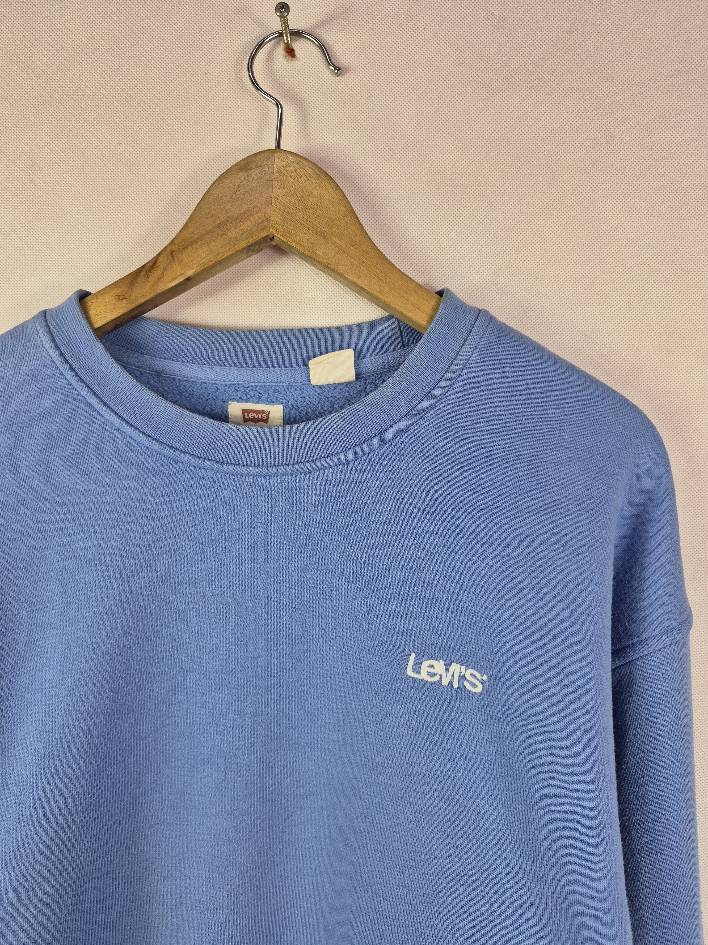 Levi's 🔥 Levis Small Logo Embroided Sweatshirt Size US L / EU 52-54 / 3 - 2 Thumbnail