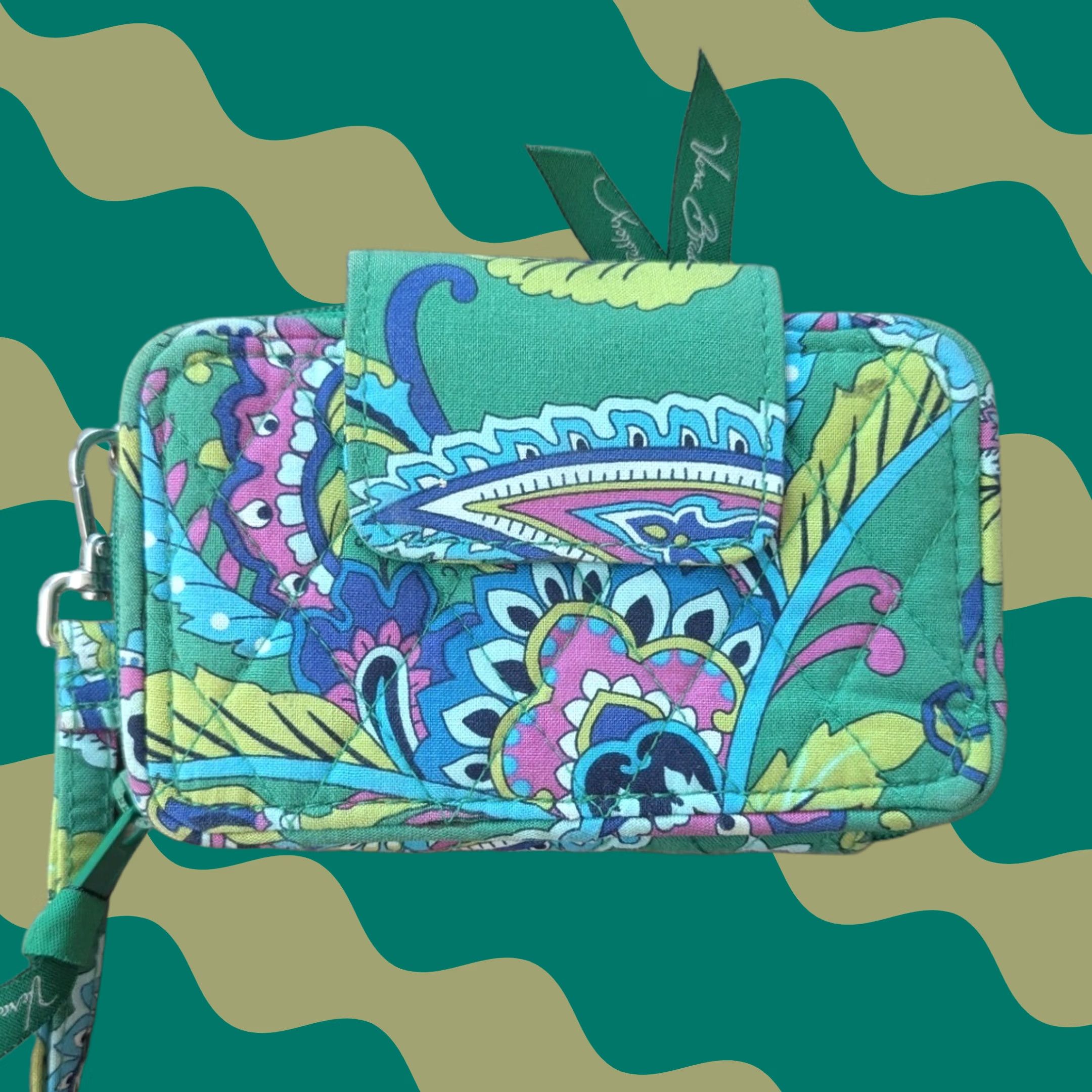 Vera Bradley Vera Bradley - Zip-Around ID Case - Petal Paisley 