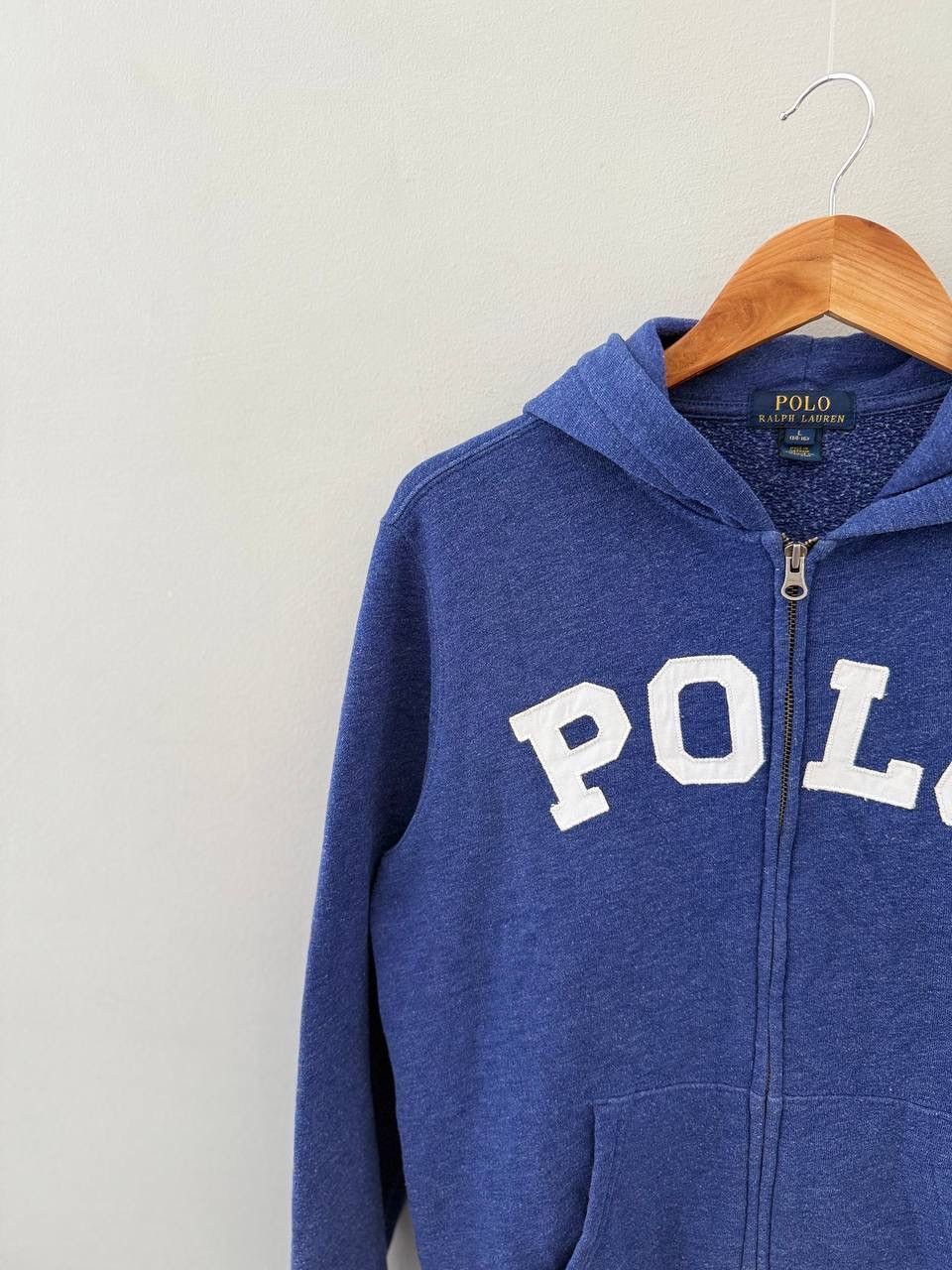 Polo Ralph Lauren Y2K Polo Ralph Lauren Big Logo Zip Up Hoodie Size L / US 10 / IT 46 - 3 Thumbnail