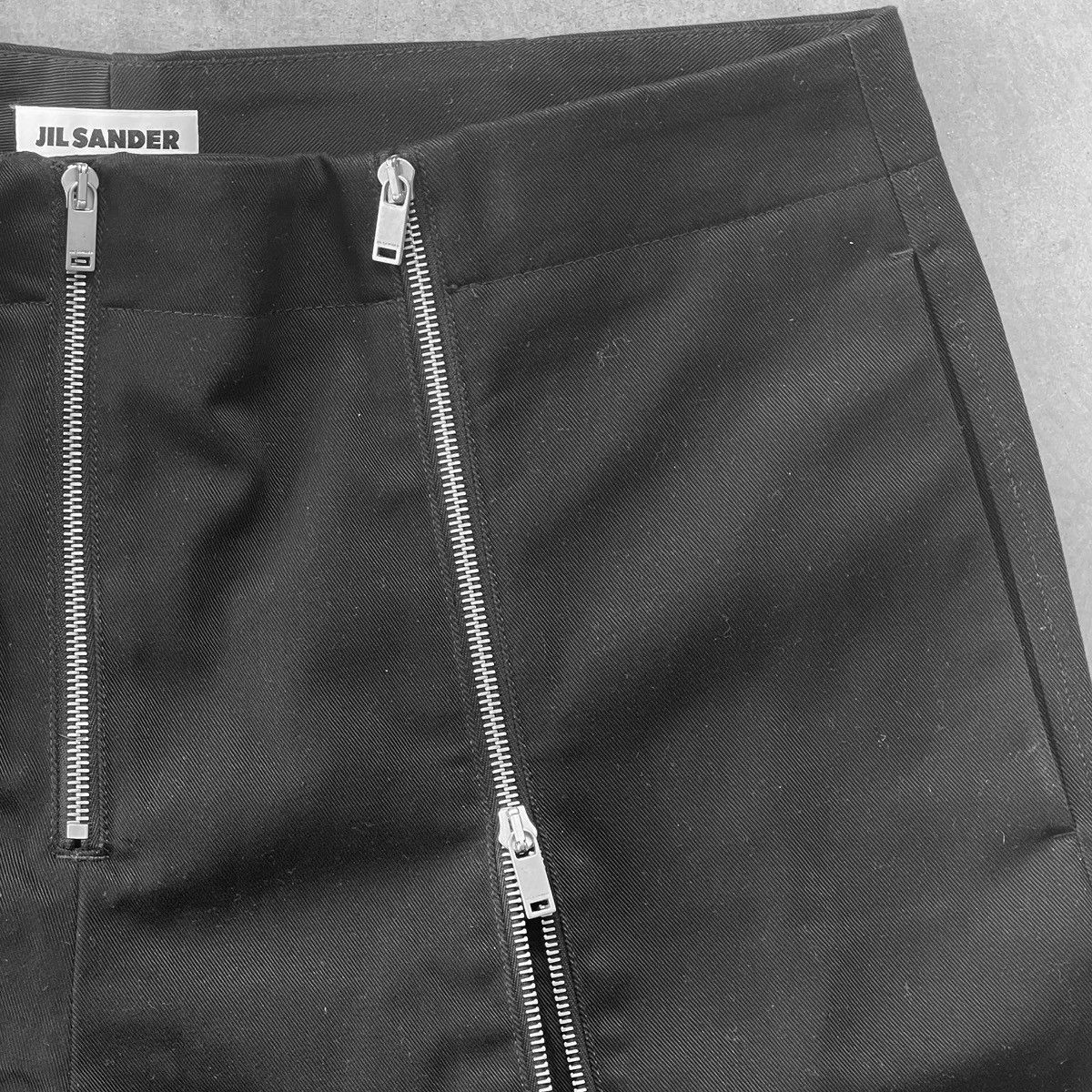 Jil Sander ZIP UP WIDE LEG COTTON TROUSERS - F/W 2023 - NEW WITH TAGS Size US 38 / EU 54 - 9 Thumbnail