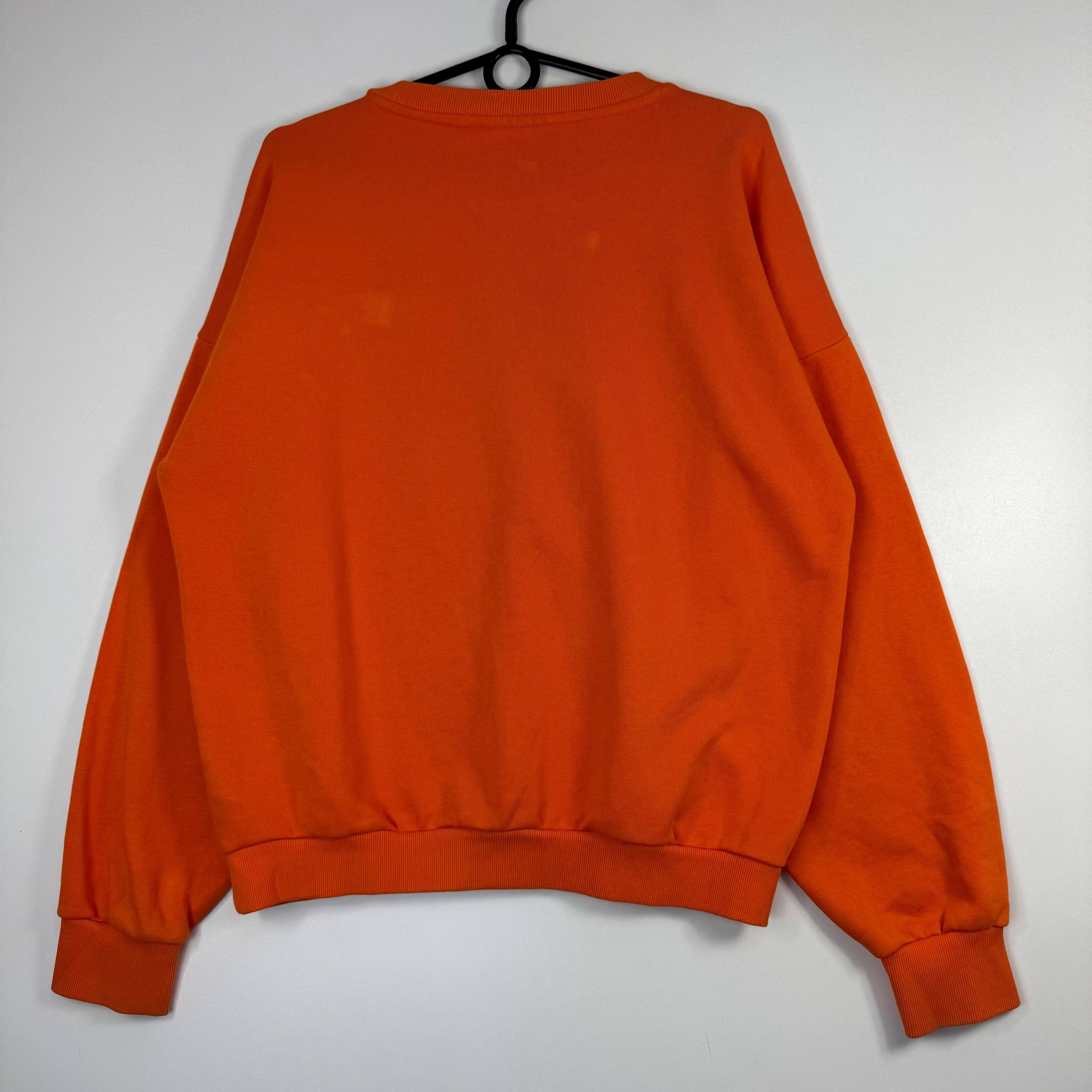 Fila Fila Small Logo Crewneck Sweatshirt Orange Mens Size M Size US M / EU 48-50 / 2 - 7 Thumbnail