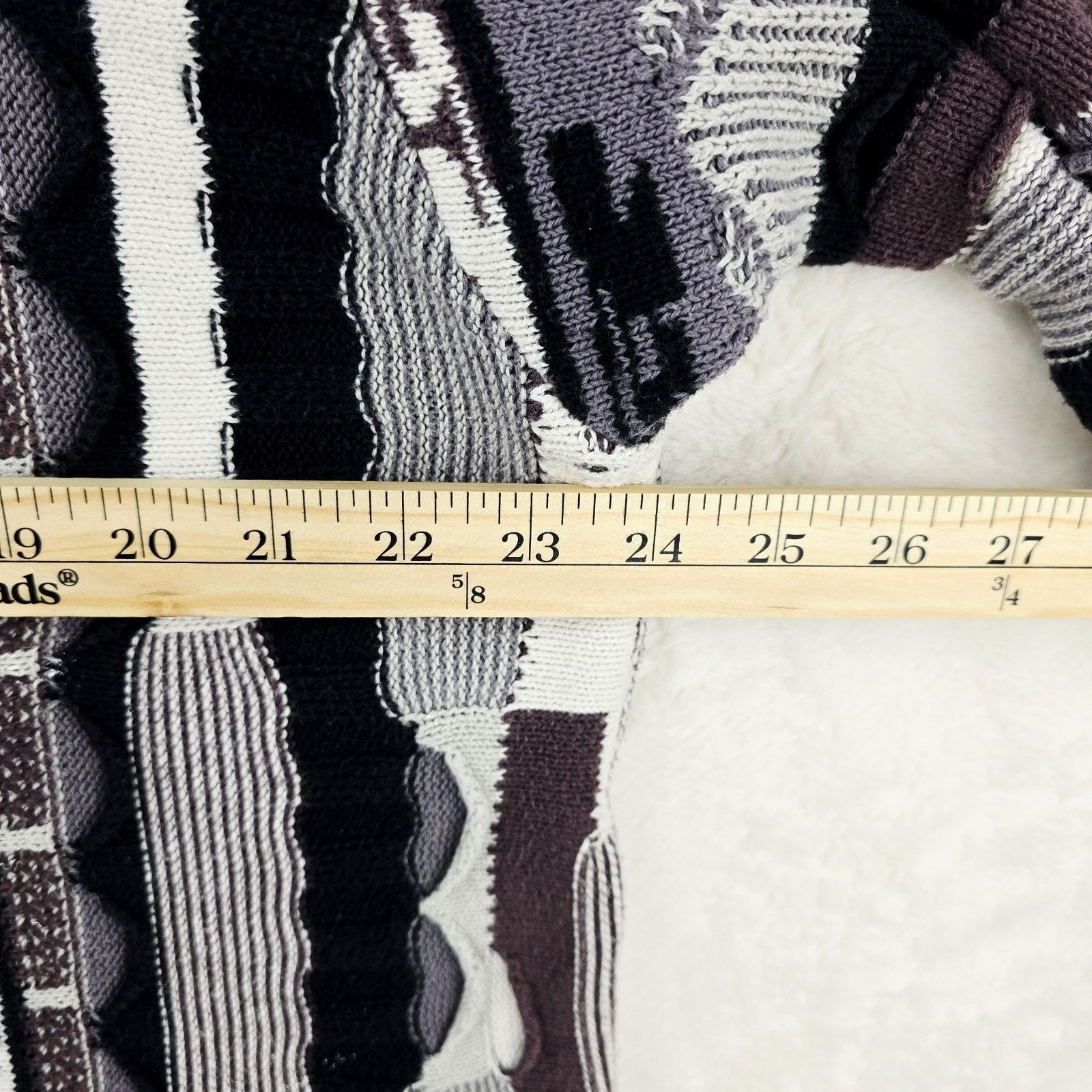 Zara Vintage Zara Mens XL 3D Knit Textured Coogi Style Sweater Size US XL / EU 56 / 4 - 10 Thumbnail