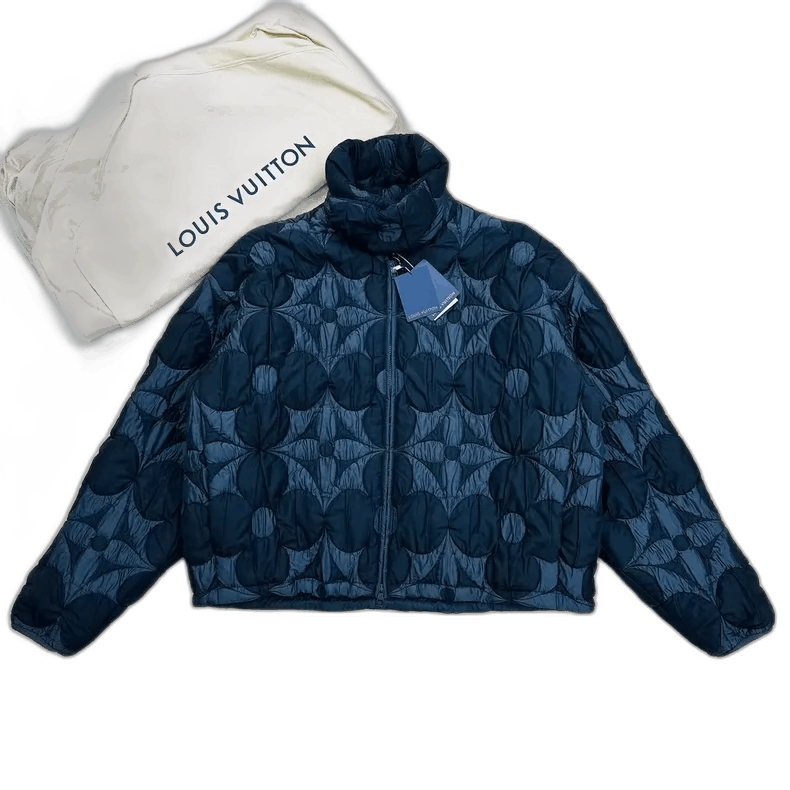 Louis Vuitton Louis Vuitton Black Patterned Quilted Jacket-2506 Size US L / EU 52-54 / 3 - 1 Thumbnail