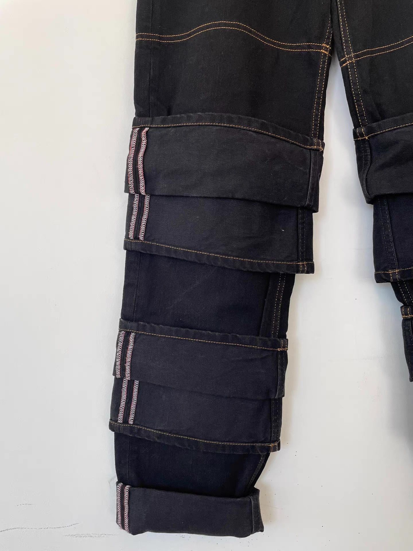 Y/Project Y/Project Men's Stacked Jeans Ｑ21 Size US 34 / EU 50 - 4 Thumbnail