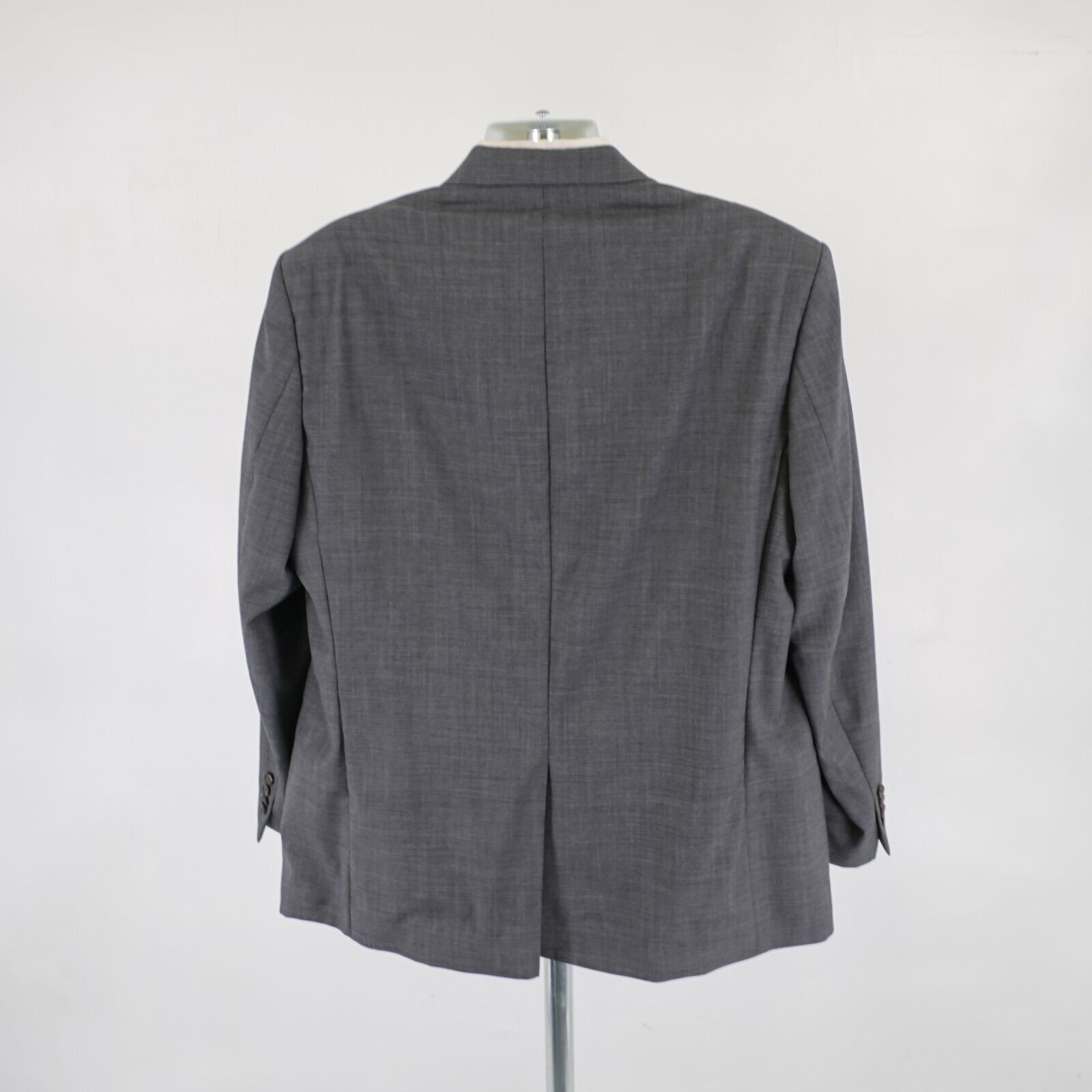 Lauren Ralph Lauren Lauren Ralph Lauren Wool Gray Sharskin 46R Blazer 2 Button T Size 46R - 6 Thumbnail