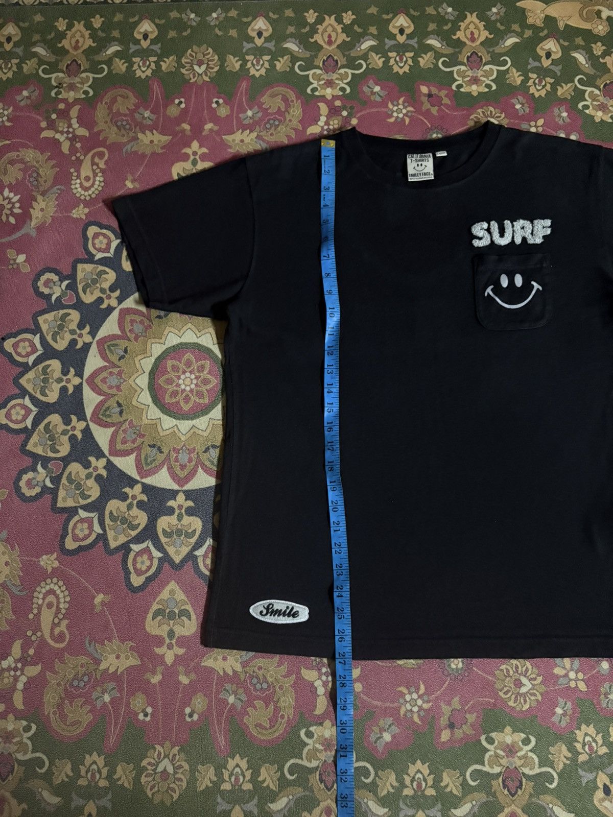 Other Smiley Face Single Pocket Surf Style Tee Size US M / EU 48-50 / 2 - 10 Thumbnail