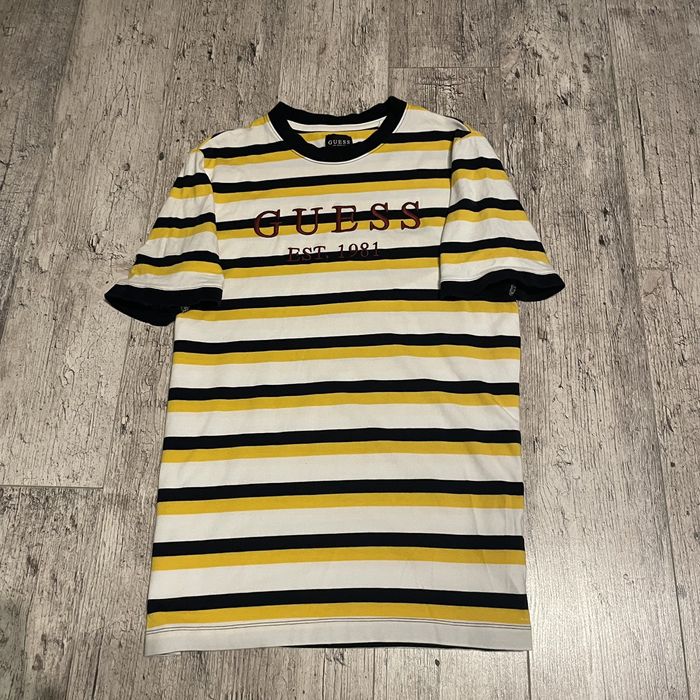 Asap rocky striped t hot sale shirt