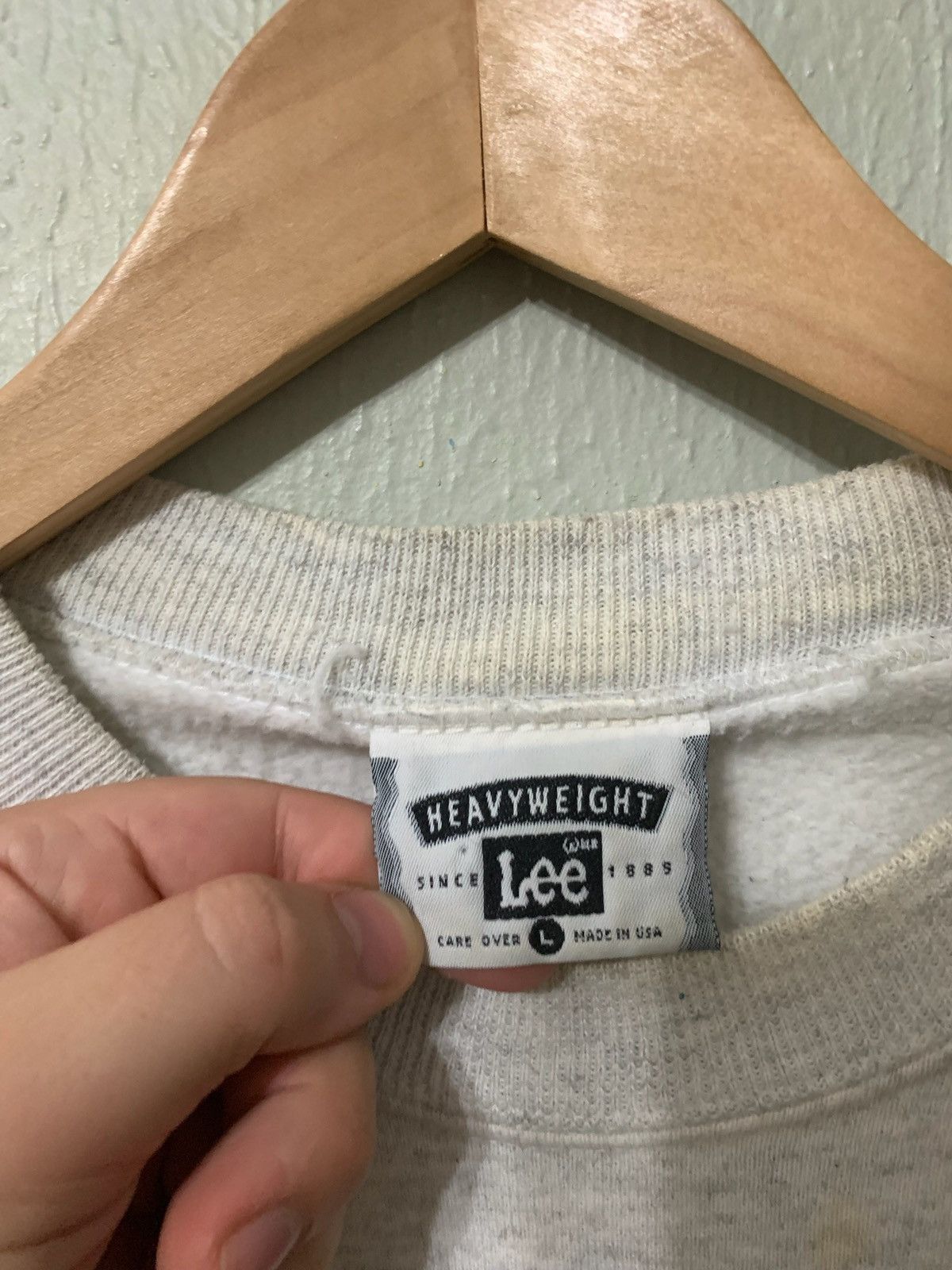 Lee × Vintage Vintage Crewneck Lee Mankato University Baseball Crewneck Size US L / EU 52-54 / 3 - 1 Thumbnail