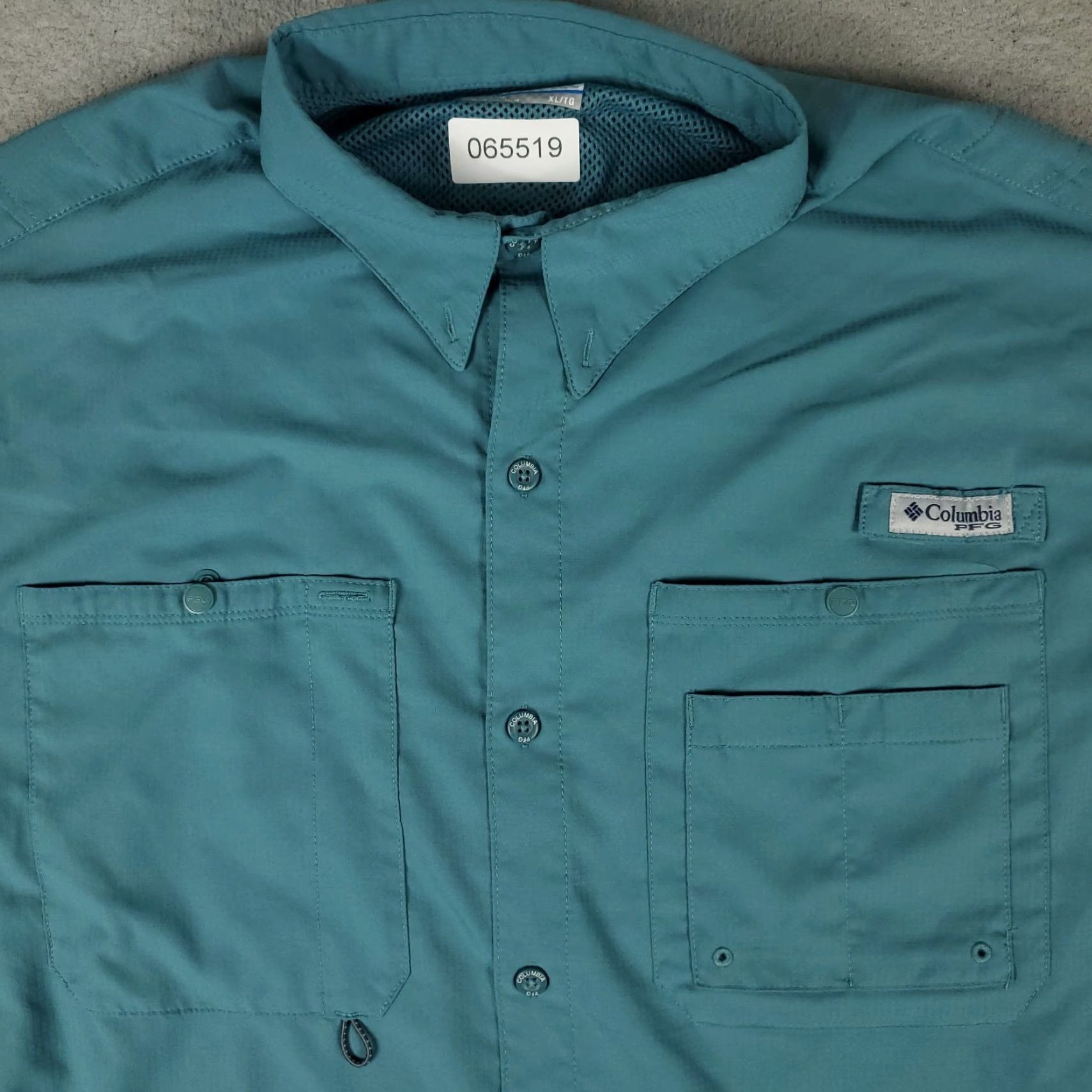 Altea Columbia Shirt Mens XL Teal PFG Vented Button-Up Long Sleeve Casual Formal Workwear Button-Up Size US XL / EU 56 / 4 - 2 Thumbnail
