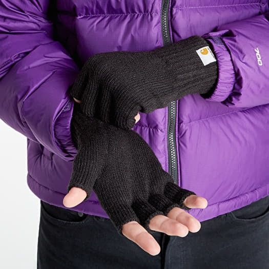 Carhartt Wip Carhartt WIP Mitten Fingerless Gloves Black Size S/M Size ONE SIZE - 10 Thumbnail