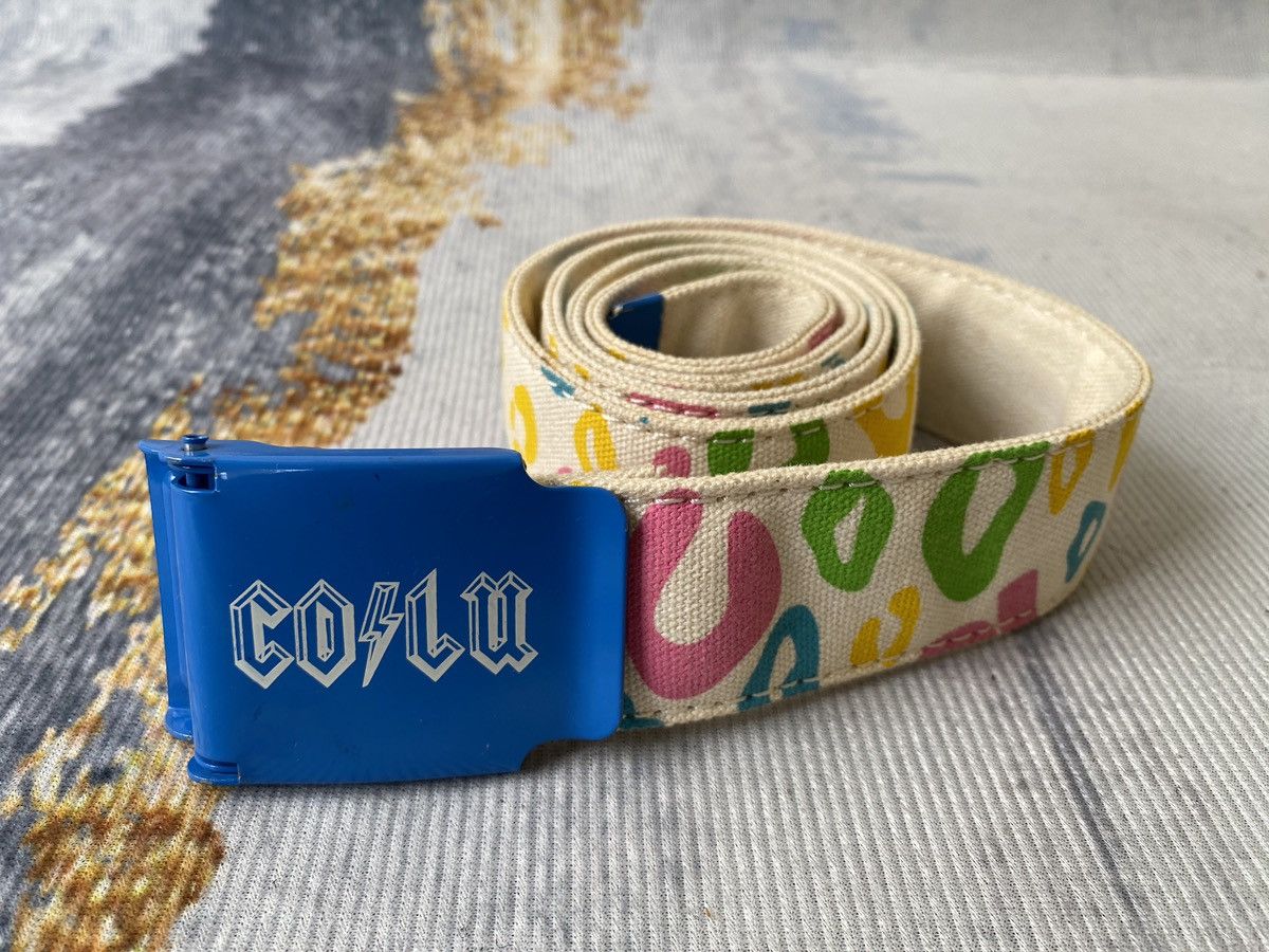 Hysteric Glamour Japanese Brand Co & Lu Rip Off ACDC Band Multicolor Belt Size ONE SIZE - 2 Thumbnail