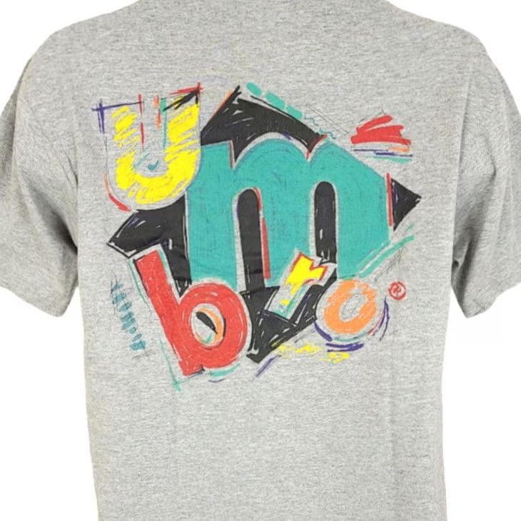 Umbro VINTAGE Umbro Soccer T Shirt Mens Size Medium 90s Futbal Football Made In USA Gray Cotton Short Sleeve Crew Neck Size US M / EU 48-50 / 2 - 4 Thumbnail
