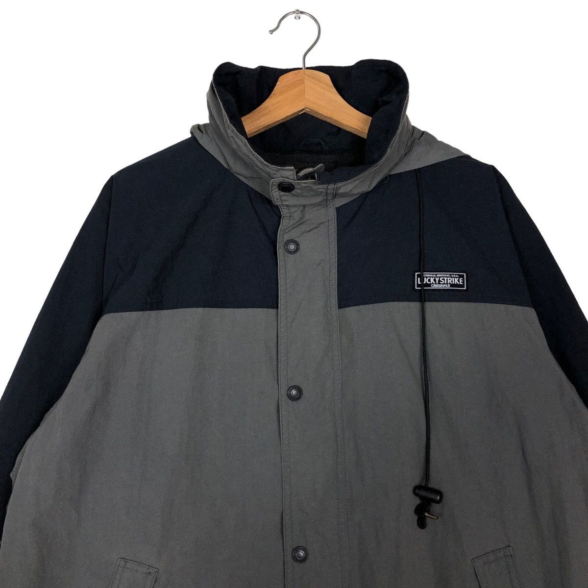 Japanese Brand 🔥Vtg Windbreaker Jacket Single Layer Lucky Strike Racing Size US L / EU 52-54 / 3 - 3 Thumbnail