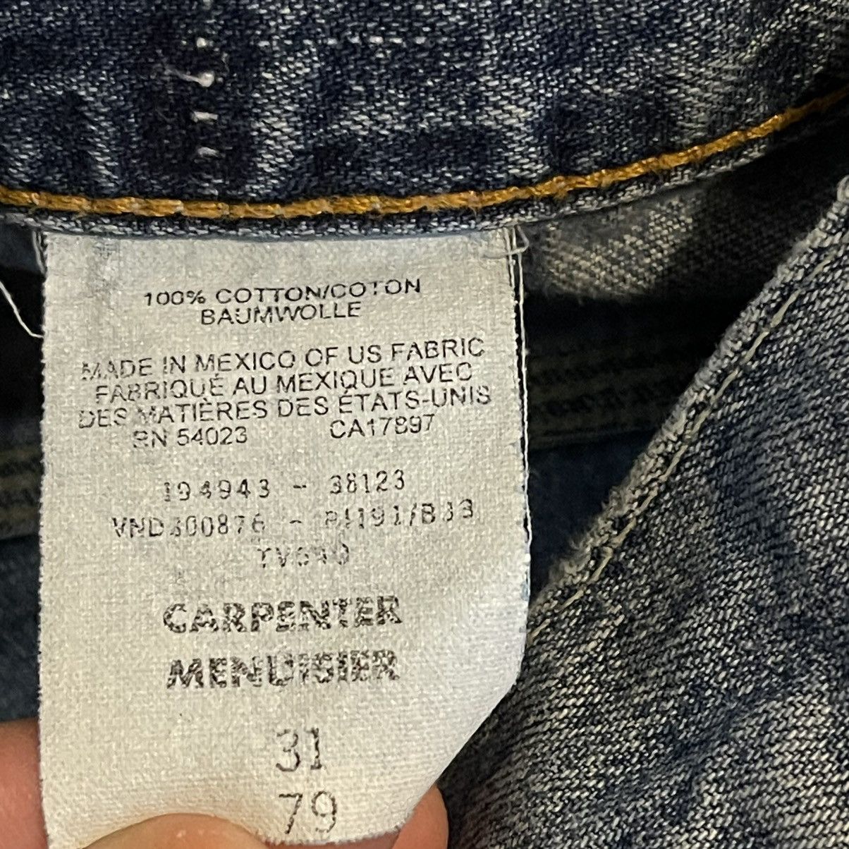 Other Vintage 90s Carpenter Denim Shorts Mens 31 Blue Medium Wash Size US 32 / EU 48 - 3 Thumbnail