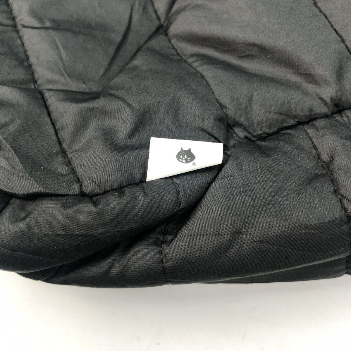 Tsumori Chisato ‼️YES‼️ NE NET NYA SURPRISE CAT BLACK PUFFER QUILTED SLING BAG Size ONE SIZE - 5 Thumbnail