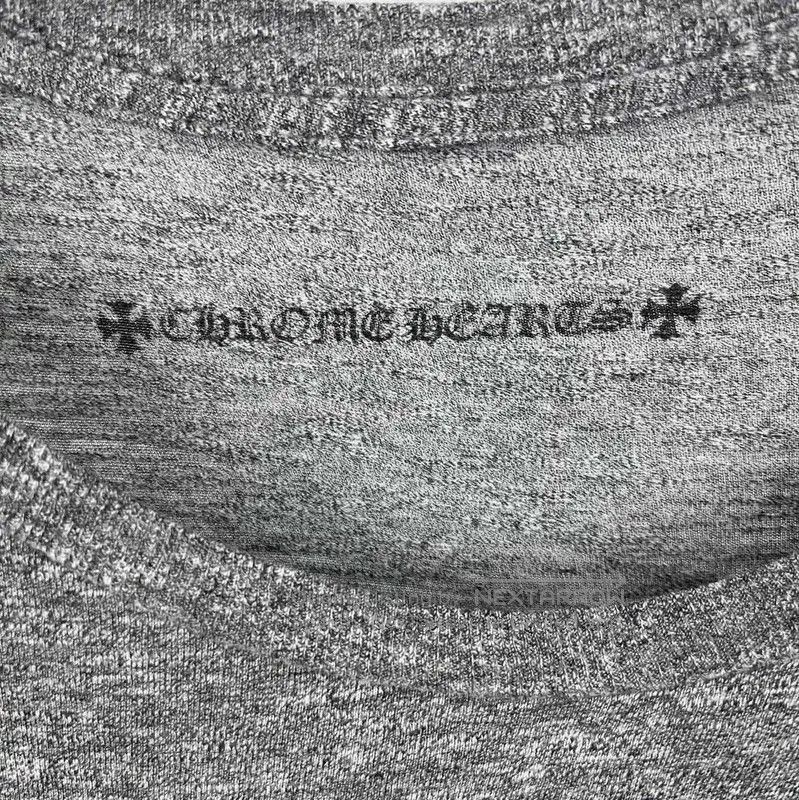 Chrome Hearts Chrome Hearts Gray Cotton T-Shirt for Men . Size US XL / EU 56 / 4 - 3 Thumbnail