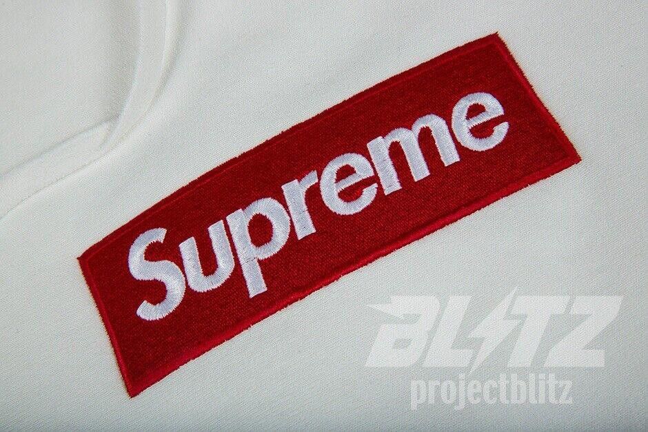 Supreme FW16 SUPREME BOX LOGO HOODED SWEATSHIRT HOODIE WHITE XL Size US XL / EU 56 / 4 - 3 Thumbnail