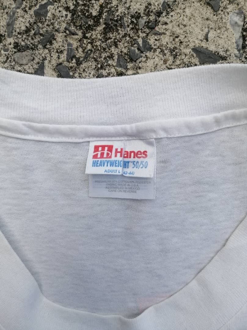 Hanes × Vintage Vintage 90s Hanes Dog Cartoon Graphic Tee Size US M / EU 48-50 / 2 - 15 Thumbnail