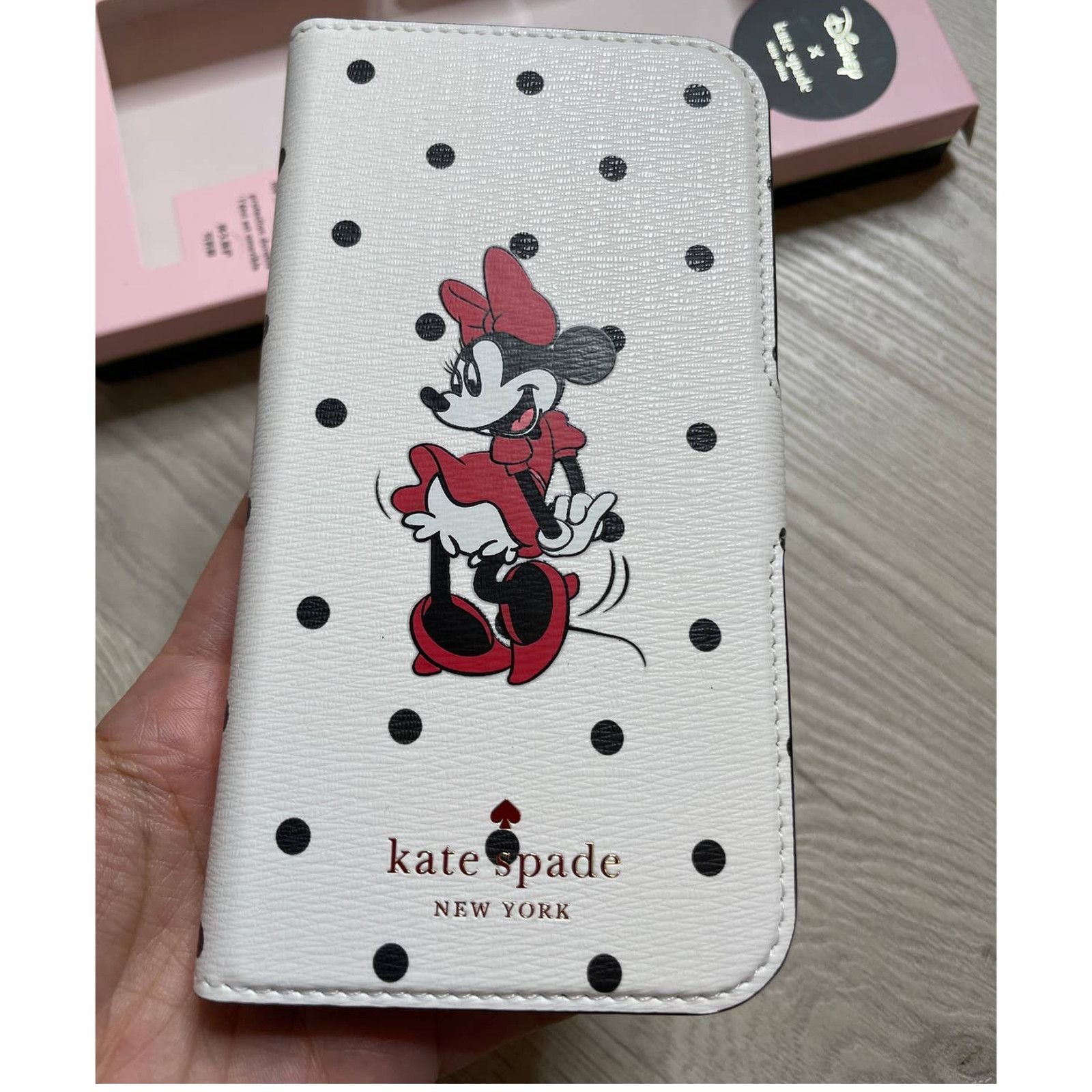 Kate Spade Kate Spade Minnie Mouse Magnetic Folio Iphone 13 Pro Case Size ONE SIZE - 6 Thumbnail