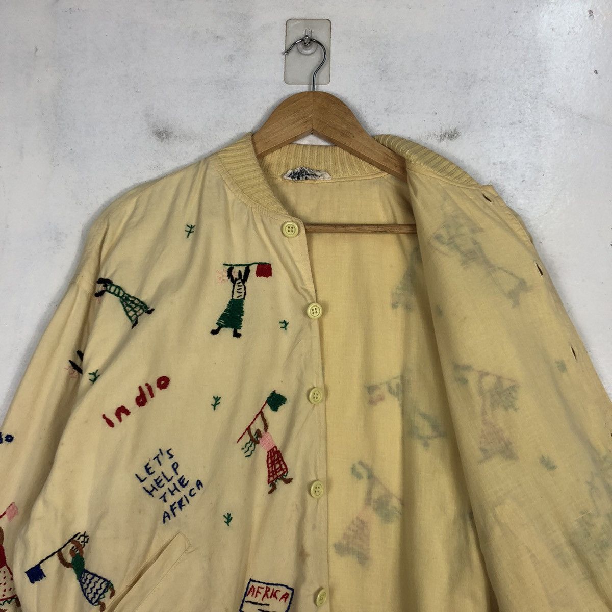 Japanese Brand × Other Indio Embroidered Bombers Jacket Size US M / EU 48-50 / 2 - 10 Thumbnail