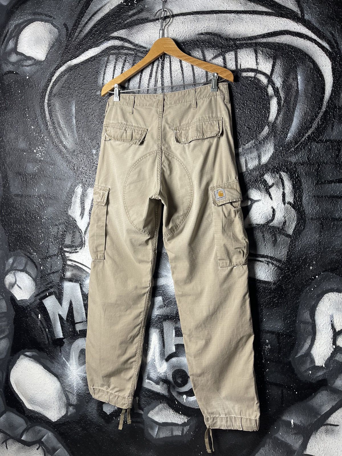 Carhartt Carhartt WIP Beige Regular Cargo Pants Men’s Size W31 L32 Size US 31 - 1 Thumbnail