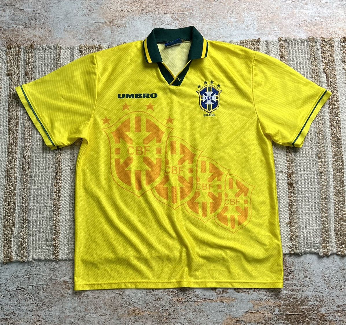 Classic Football Shirts on X: Brazil 1991 Jacket by Umbro 🇧🇷 An