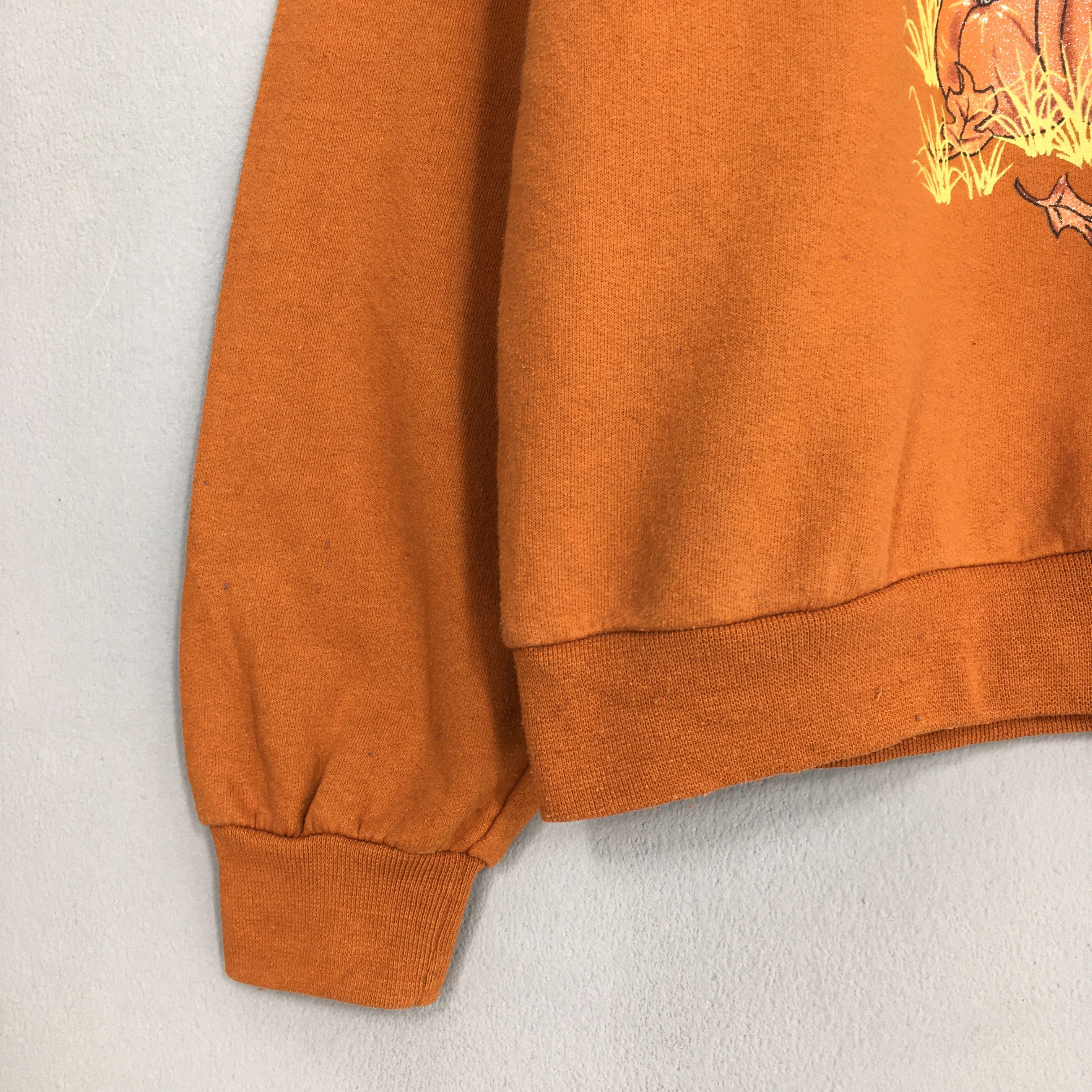 Expert Horror Vintage Happy Halloween Pumpkin Sweatshirt Large Size US L / EU 52-54 / 3 - 3 Thumbnail