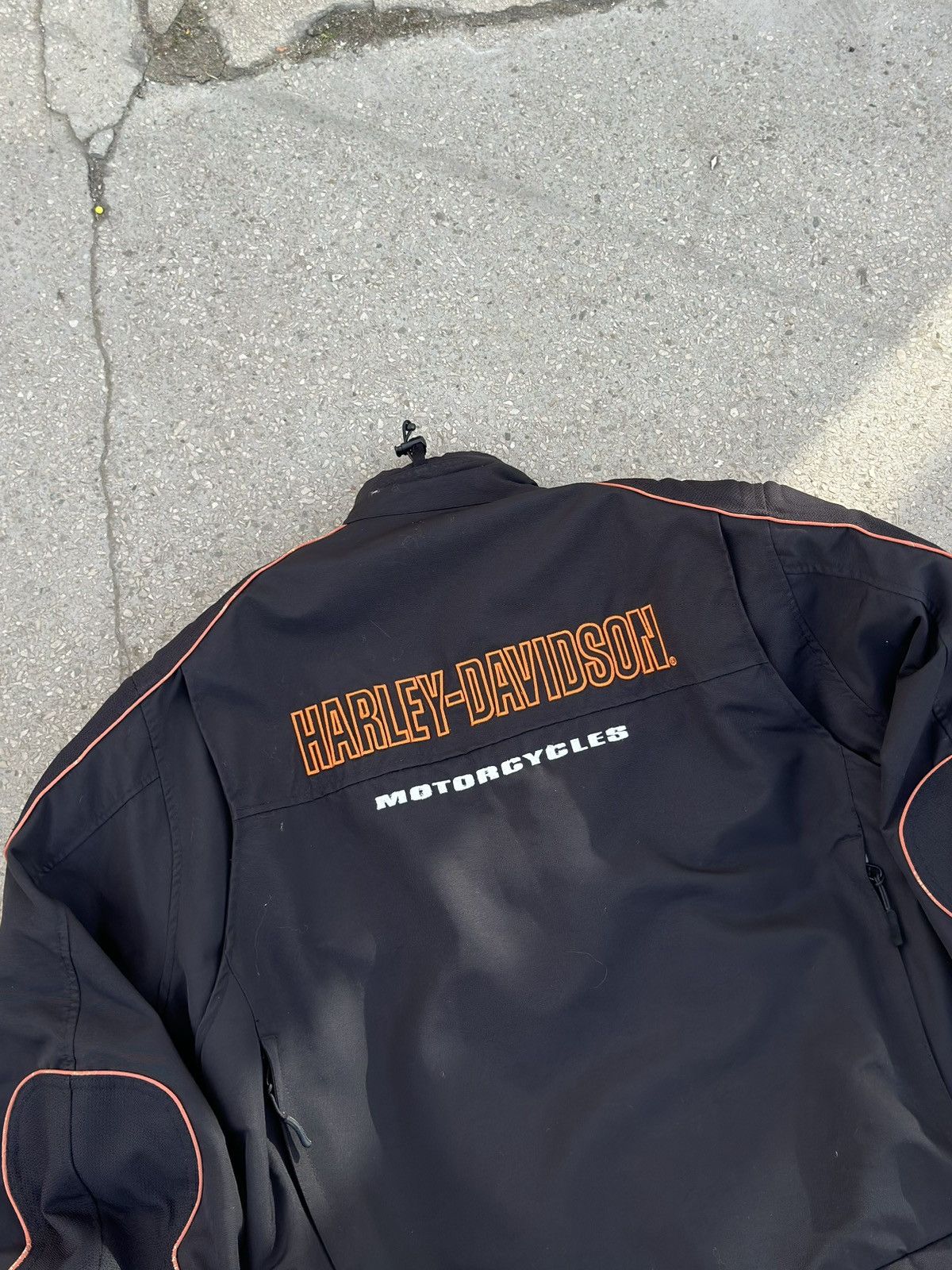 Harley Davidson × Vintage Vintage 2000s Harley Davidson Biker Motorcycle Jacket Size US L / EU 52-54 / 3 - 2 Thumbnail